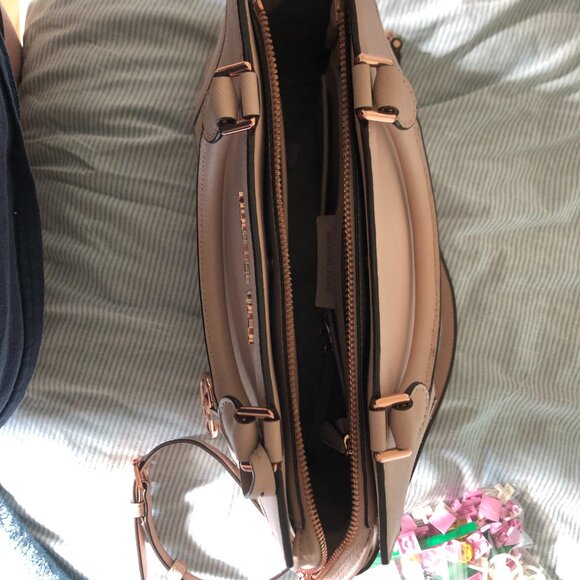 Michael Kors Prism Large Saffiano Leather Satchel - Picture 5 of 7